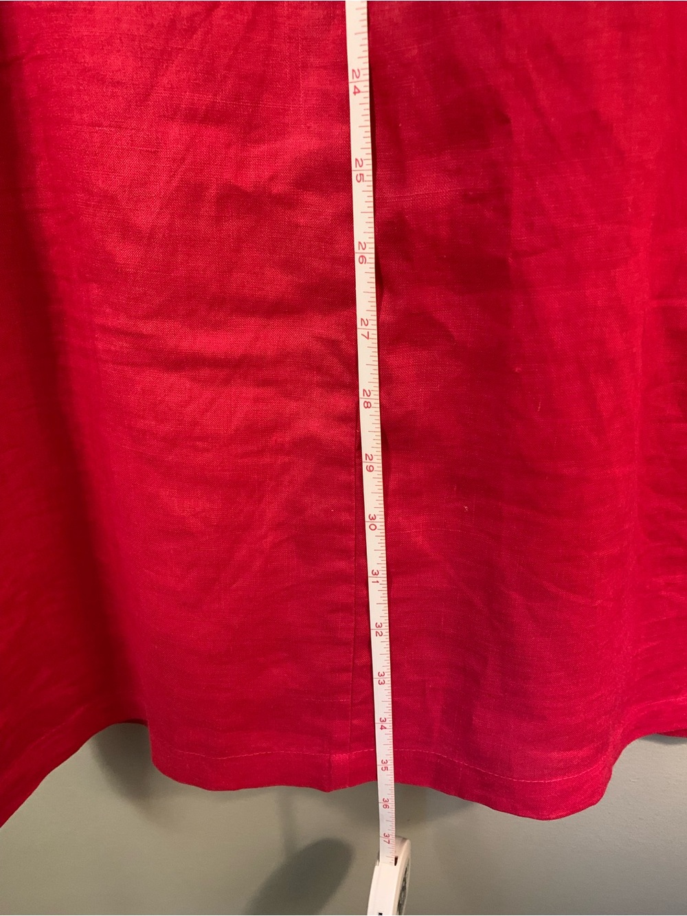 French Connection Red Embroidered Midi Dress - Picture 4 of 6